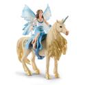 Schleich Fairy Eyela na zlatem samorogu