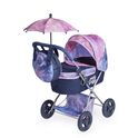 DeCuevas 85076 Skladací kočík pre bábiky so slnečníkom a taškou Magic Bubble 2024 - 60