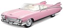 Maisto - 1959 Cadillac Eldorado Biarritz, ružový, 1:18