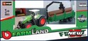 Bburago 1:50 Ackerschlepper Fendt 1050 Vario + Baumrückezug