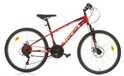 Dino Bikes - Kinderfahrrad 24" 424US-06D -AURELIA rot mit Gängen