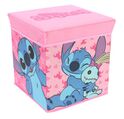 Cozy Noxxiez SB602 Stitch - кутия за съхранение и табуретка за момичета