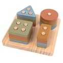 2Kids Toys Bunte Formen Stapeln