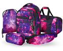 BAAGL SADA 5 Skate Max Galaxy: ruksak, pernica, vrećica, sportska torba, torbica za pojas