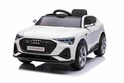Auto elettrica Audi E-tron Sportback 12V, bianco, sedile singolo largo