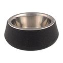 Cuenco Dog Fantasy acero inoxidable EcoStyle gris 14cm, 480ml