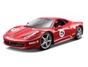 Bburago 1:24 Ferrari Racing 458 Challenge Rot