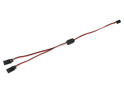Cablu servo Y plat Futaba 22AWG 30cm