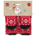 Ponožky Dog Fantasy Winter Tale Vánoční pro pána i mazlíčka, 36cm a 11cm