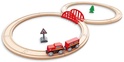 Hape Circuito de tren clásico en forma de ocho