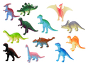 Dinosaurus 4-8cm 12druhov 12ks