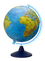 Alaysky's 32 cm RELIEF Cable - Free Globe Physical / Political with Led CZ