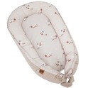 EKO Nido para bebé VELVET Bees Beige 90x60 cm