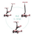 QPLAY Roller / Scooter Sema Pink, Alter 1 - 6 Jahre, bis 50 kg