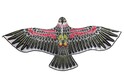 Cerf-volant aigle volant en nylon 160x55cm dans un sac en tissu 11x70x2cm
