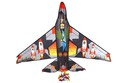 Cometa avión volador nylon 150x113cm en bolsa de tela 11x113x2cm