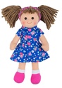 Bigjigs Toys Látková bábika Hollie 28 cm