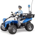 Bruder 63010 Policajná štvorkolka s figúrkou policajta