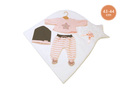 Llorens M843-26 vestiti per la bambola NEW BORN, misura 43-44 cm