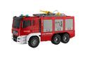 Auto hasičské plast 25cm na setrvačník na baterie se světlem se zvukem 31x19cm