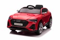 Auto elettrica Audi E-tron Sportback 12V, rosso, sedile singolo largo
