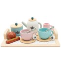 Dětská dřevěná čajová souprava Montessori Baby Mix