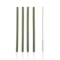 Cannucce in silicone 4 pezzi, Forest Green
