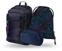 BAAGL SADA 3 Kubik Zen: Rucksack, Waschbeutel, Tasche