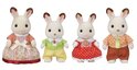 Sylvanian Families Družina ´´chocolate´´ zajčkov, nova