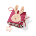 BABYONO Sensorisches Buch Rabbit Karo 0m+