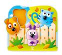 Hape Puzzle mit Griffen - Haustiere