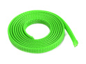 Gaine de protection de câble 6mm vert (1m)