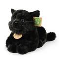 Chat en peluche noir 22 cm ÉCOLOGIQUE