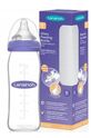 LANSINOH Steklenička za dojenčke s NaturalWave® cucljem (M) 240ml