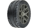 Pro-Line roată 2.4", pneu Vector S3 35/85 Belted, disc gri H14 (2)