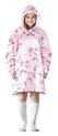 Cozy Noxxiez CH341 Bonbons imprimé - couverture à capuche télévisée chauffante pour enfants
