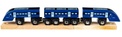 Bigjigs Rail Rýchlik High Speed 1 modrý