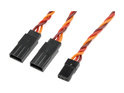 Серво кабел Y усукан JR HD 22AWG 30см