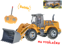 Chargeur pelleteuse R/C 23cm 27MHz fonction complète à piles avec lumière