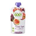 Comida para bebés de frutas BIO manzana e higos 120g Good Gout