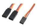 Серво Y кабел плосък JR 22AWG 15см