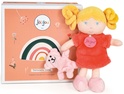 Bambola Doudou Jolijou Miss Coral 21 cm