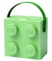 LEGO box s rukojetí - army zelená