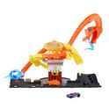 Mattel Hot Wheels City Hladná kobra útočí na pizzériu