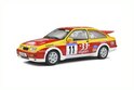 1:18 Ford Sierra Cosworth RS Tour de Corse 1987 Red/Yellow No 11 AURIOL/OCELLI