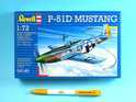 Modelul de aeronavă din plastic ModelKit 04148 - P-51D MUSTANG (1:72)