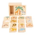 Bastone da passeggio in legno Small Foot Safari 28 pz