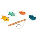 Canna da pesca Janod Water toy con barche e pesci