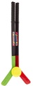 2 Stück Hockeyschläger mit Kunststoffpuck 70 cm
