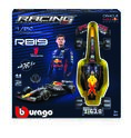 Bburago 1:24 RACE Formula F1 MODEL-KIT- Red Bull RB19(2023) #11 Sergio Pérez with stand